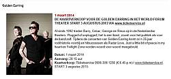 2014-03-01 Golden Earring World Forum Theater show info